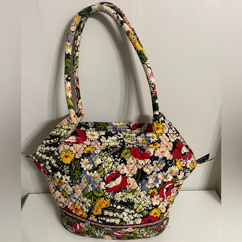 Vera Bradley Multicolor Floral Over‎ the Shoulder Tote